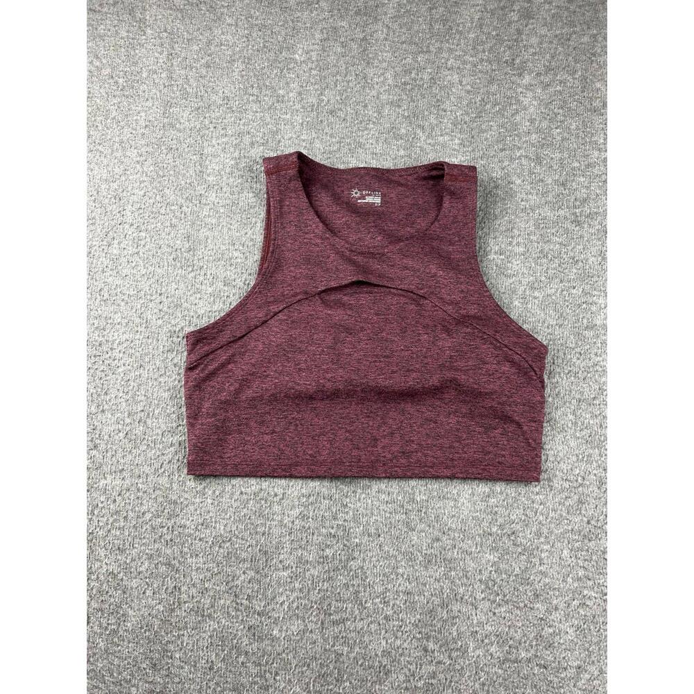 Offline by Aerie Women's Sports Bra Crop Top Burgundy Size Small